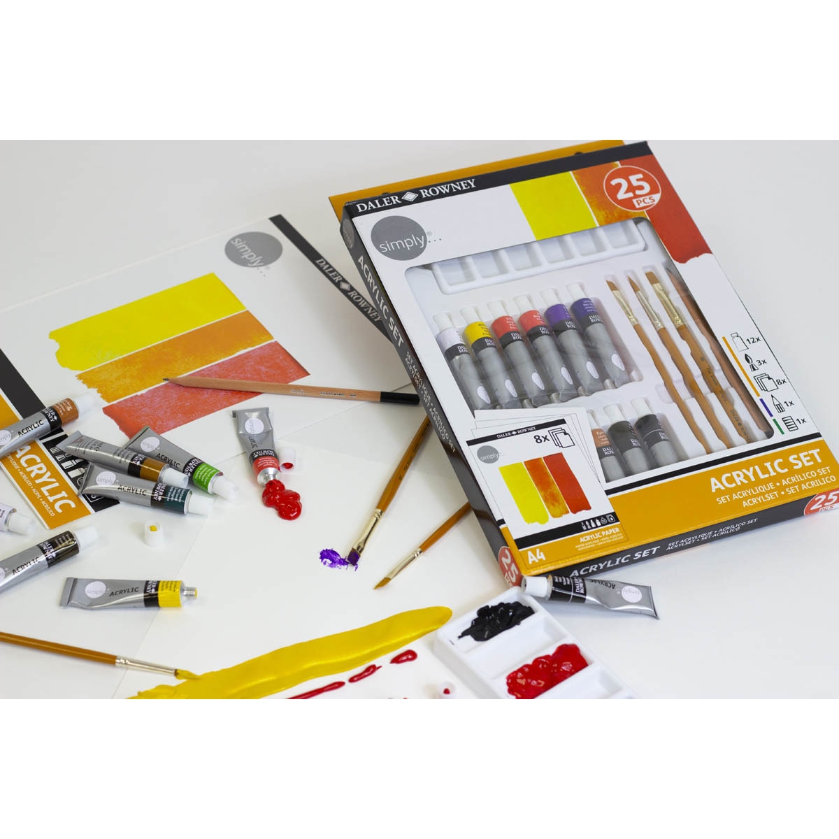 Daler Rowney Stay Wet - Grande palette humide pour couleurs