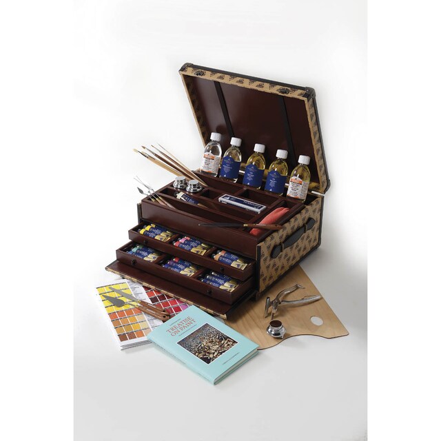 Imagem 0 de Cofre de Madeira de Nogueira Italiana de 49 Cores Sortidas Puro