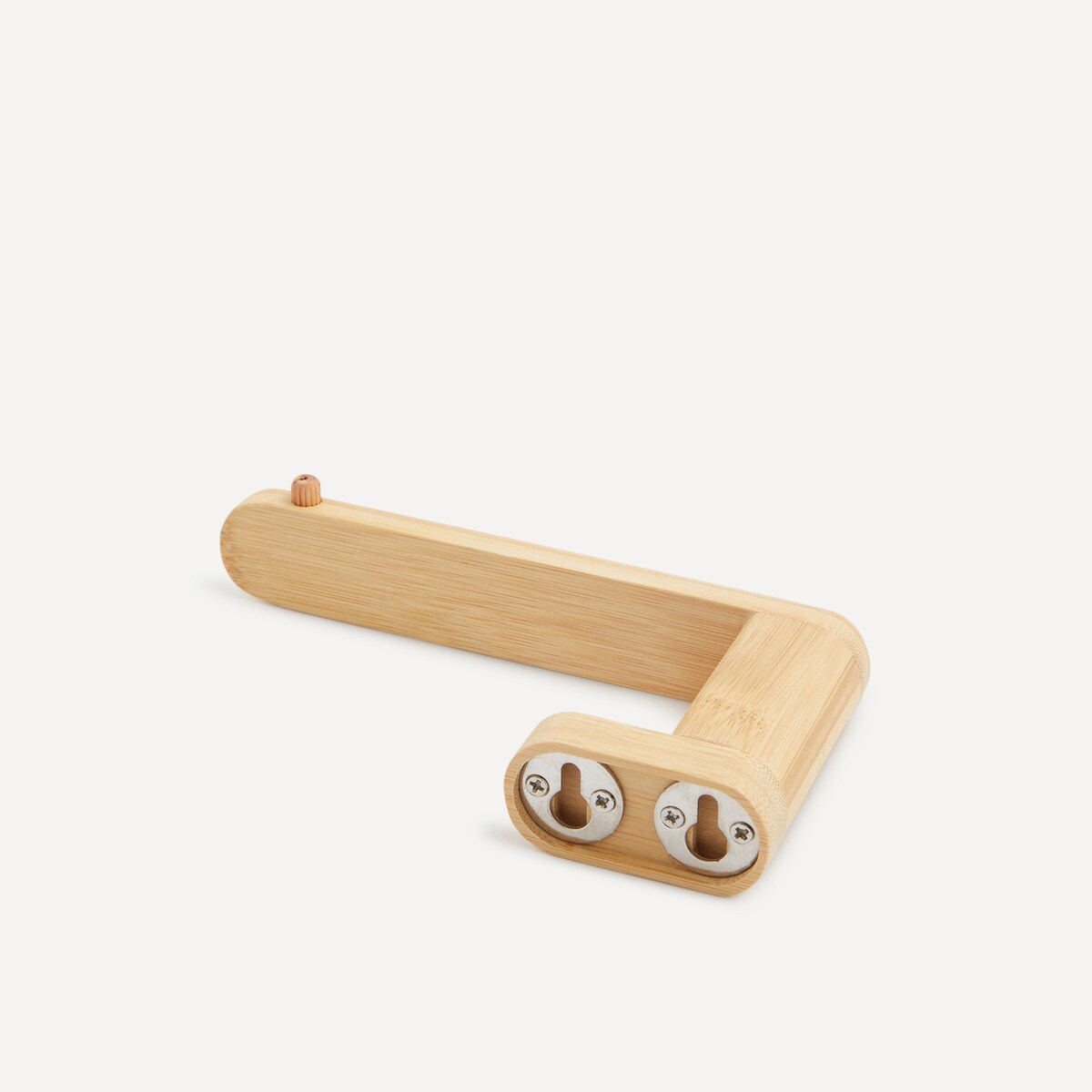 Porta-Rolos sem Tampa Córcega de Bambu Madeira-2