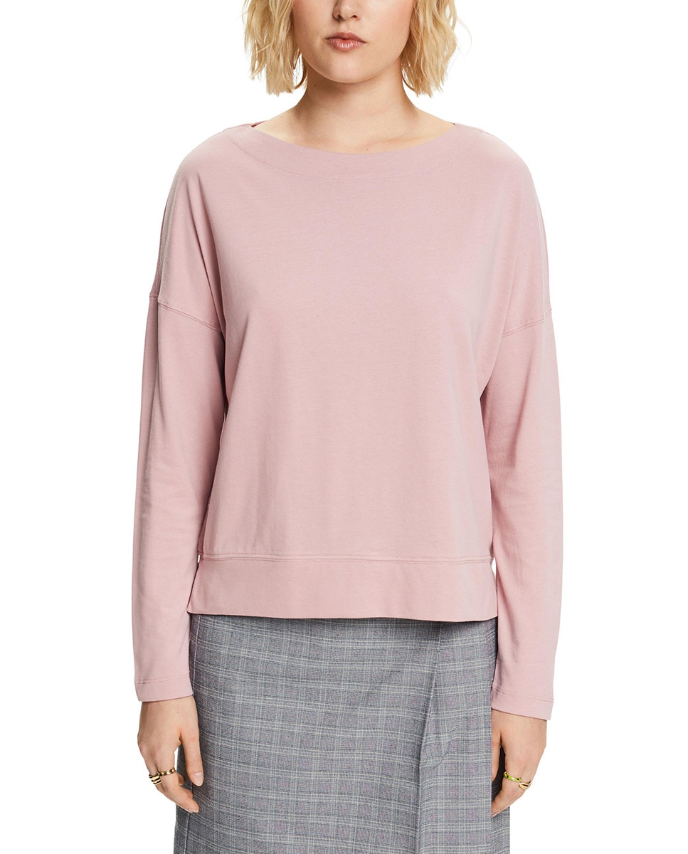 Tshirt loose fit encolure bateau