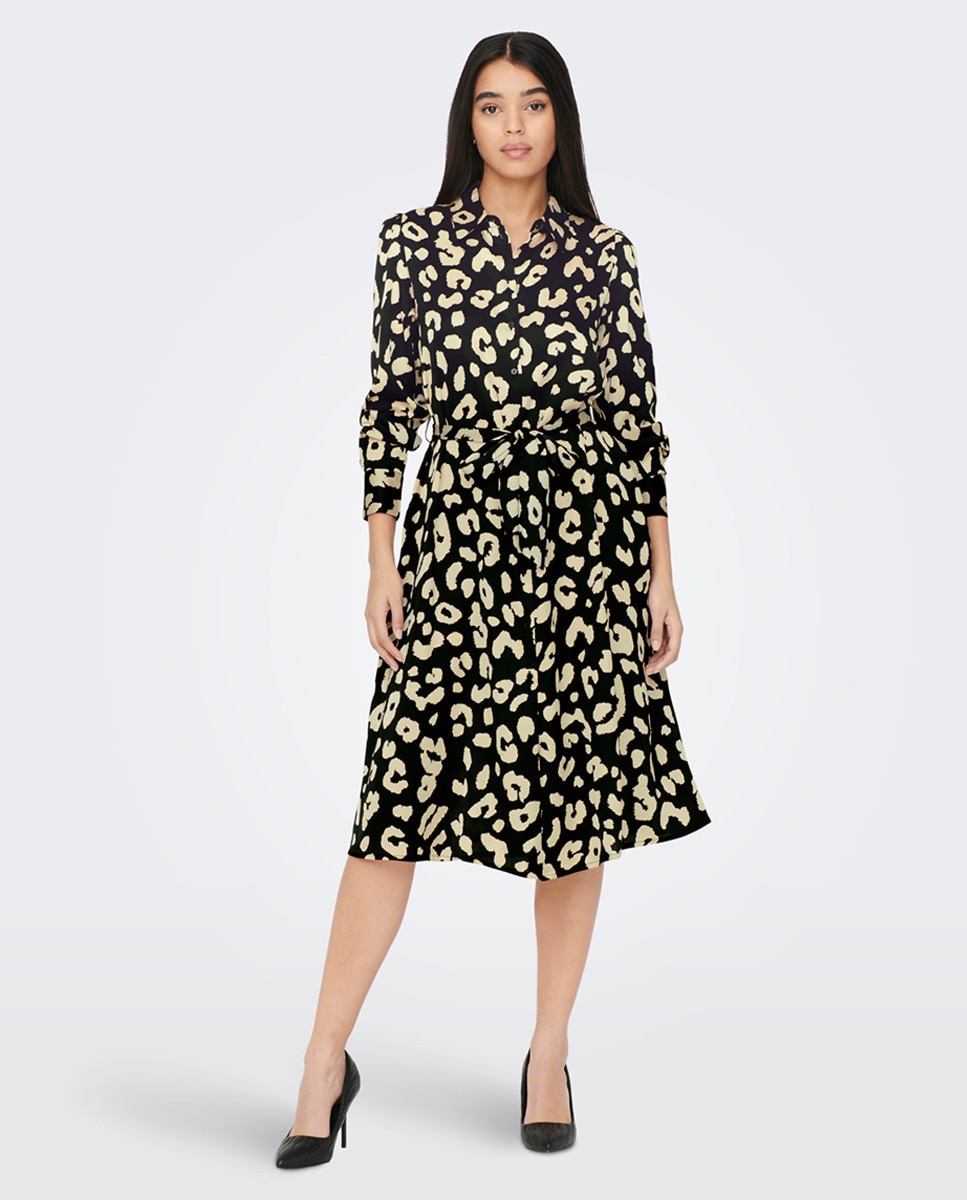 Robechemisier midi satinée