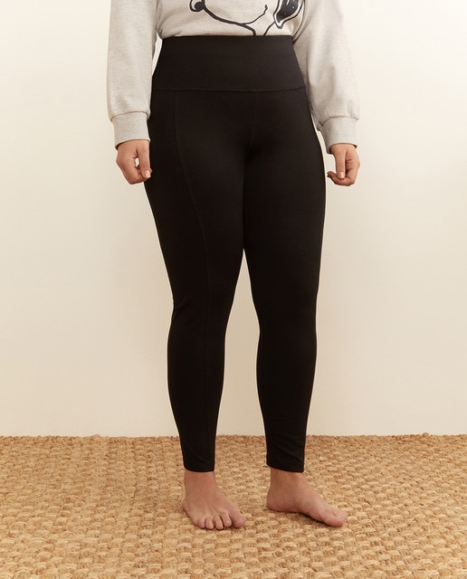 Imagen 0 de Leggins de mujer costuras cinturilla alta