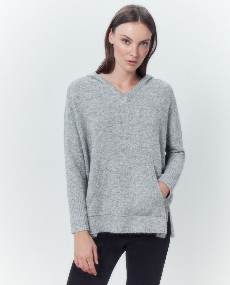 Pull à capuche