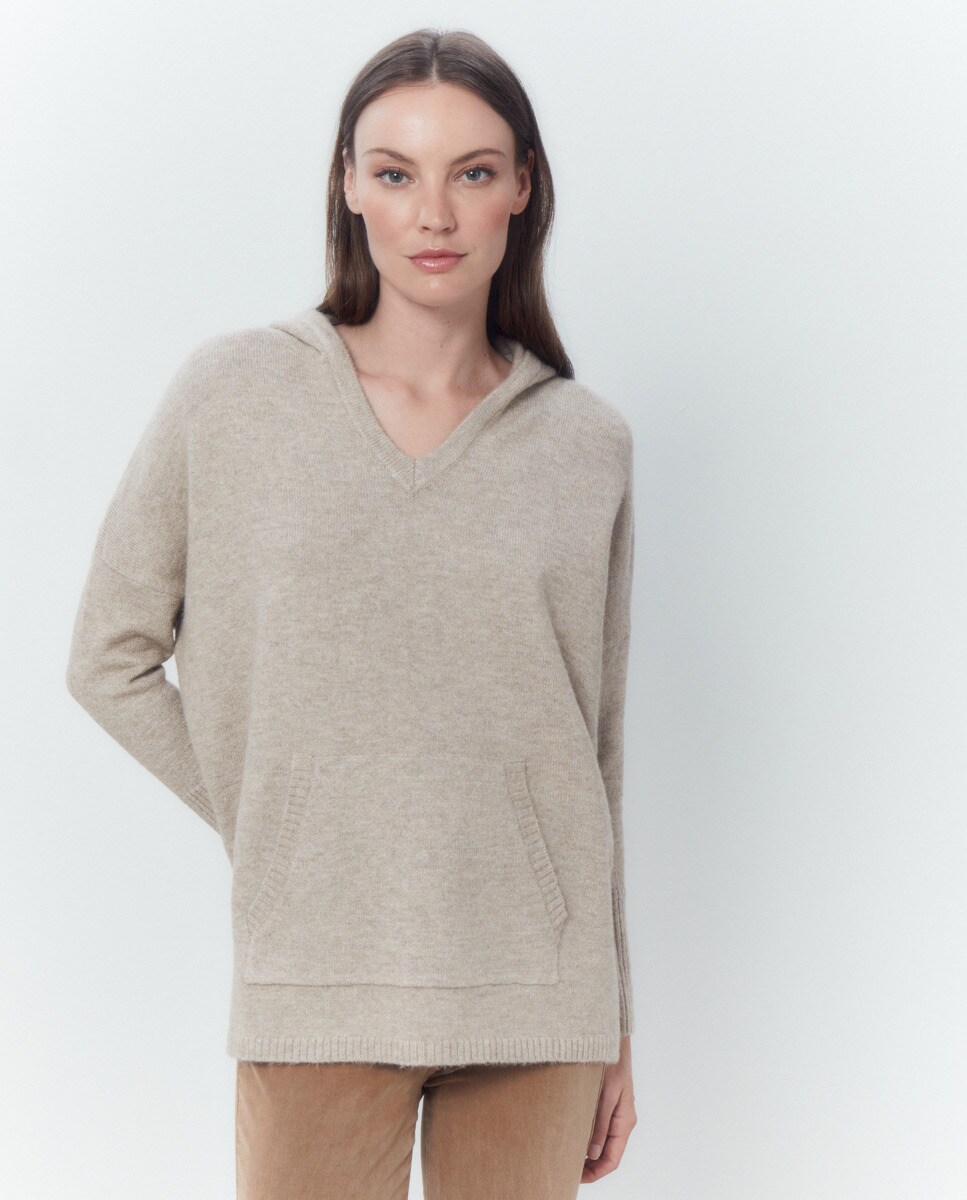Pull à capuche