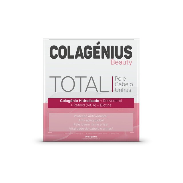 Imagem 0 de Suplemento Alimentar Colagénius Beauty Total - 30 Saquetas