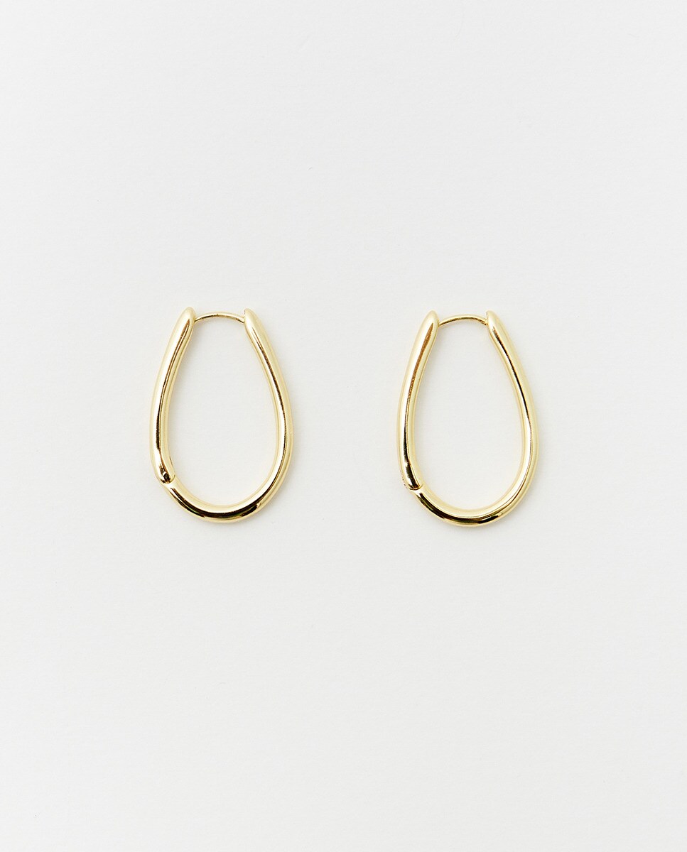 Créoles en acier inoxydable