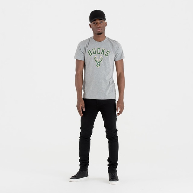 Imagen 0 de Camiseta unisex Milwaukee Bucks Team Logo New Era