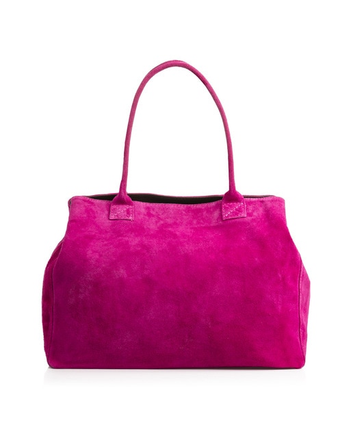 Imagen 0 de Annagrazia Bolso Shopper Mujer.Piel auténtica Gamuza