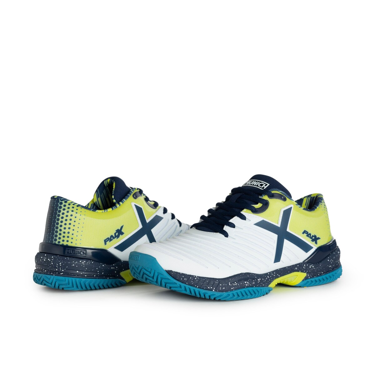 Zapatillas Munich Hombre Blancas Zapatillas Munich Padx Unisex