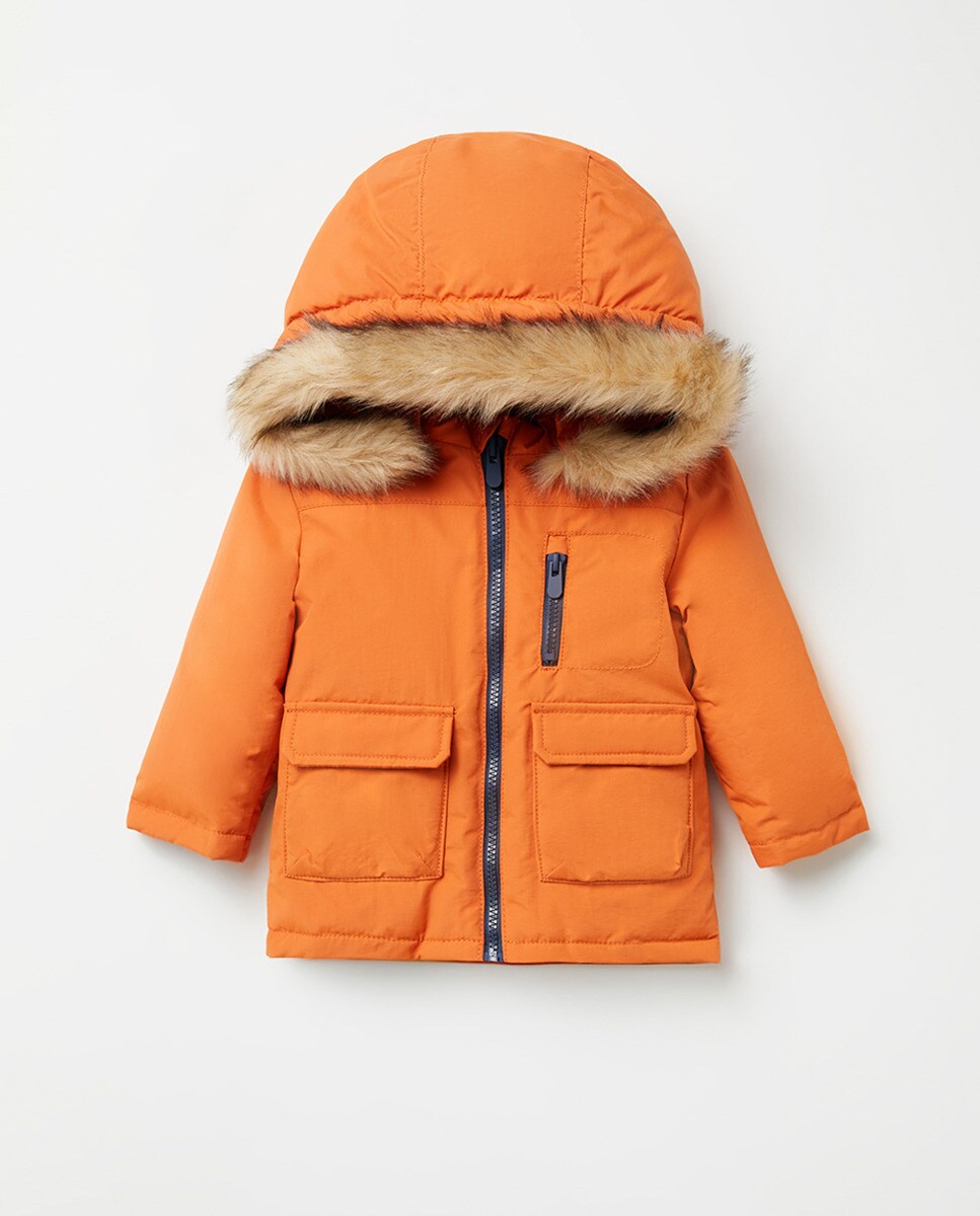 Parka à capuche