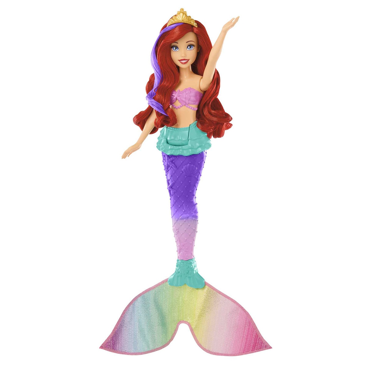 Disney Princess Ariel cambia de color y nada Mattel · Mattel · El