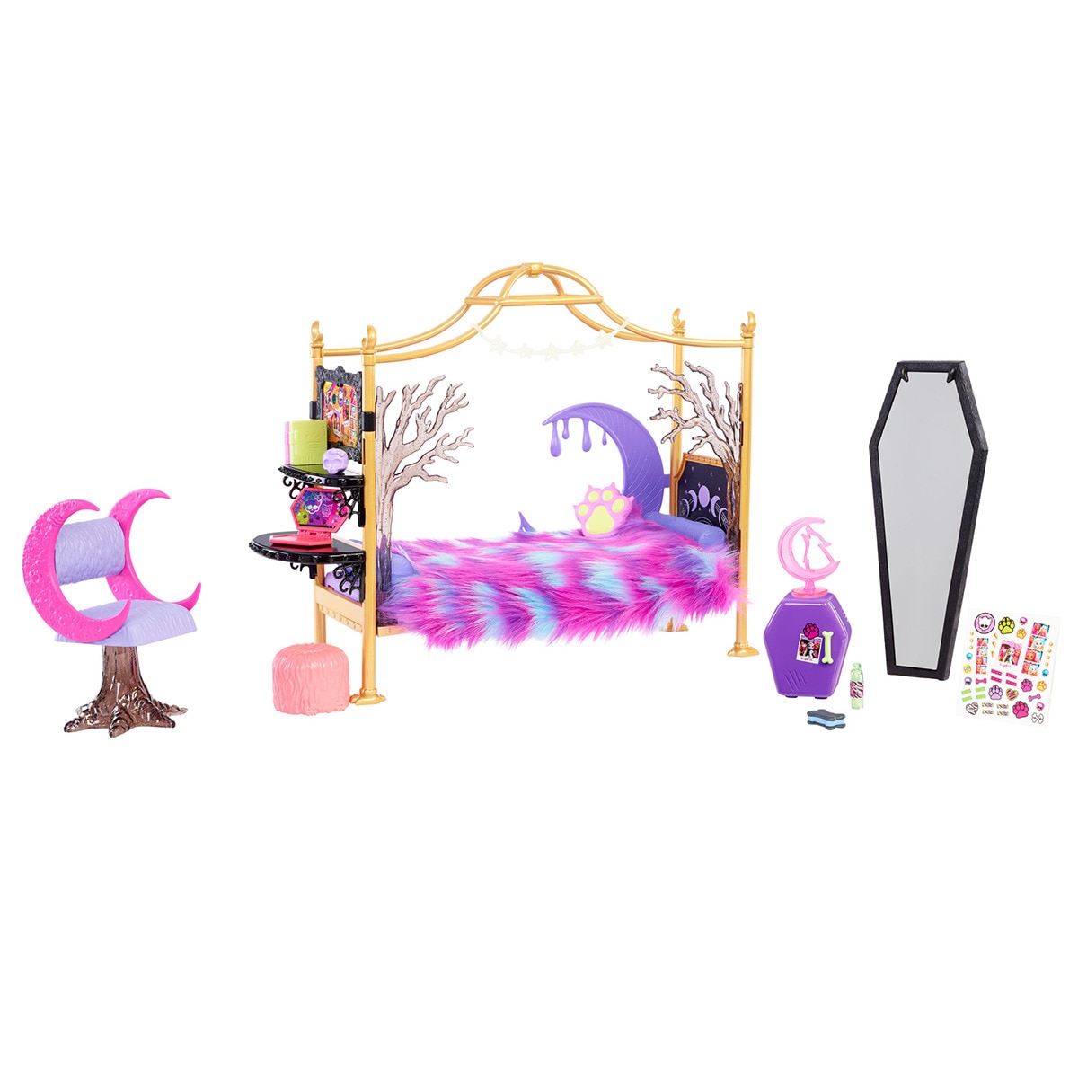Monster High MH Habitación Clawdeen Wolf Mattel 1