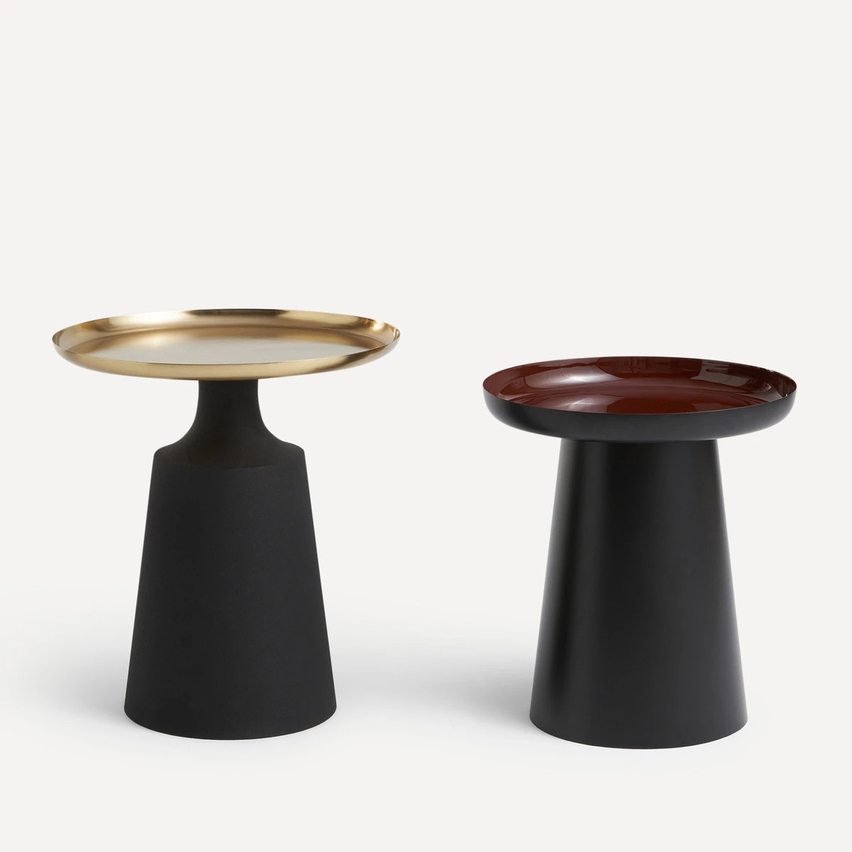 Mesa Auxiliar Hans Room Negro / Ouro-4