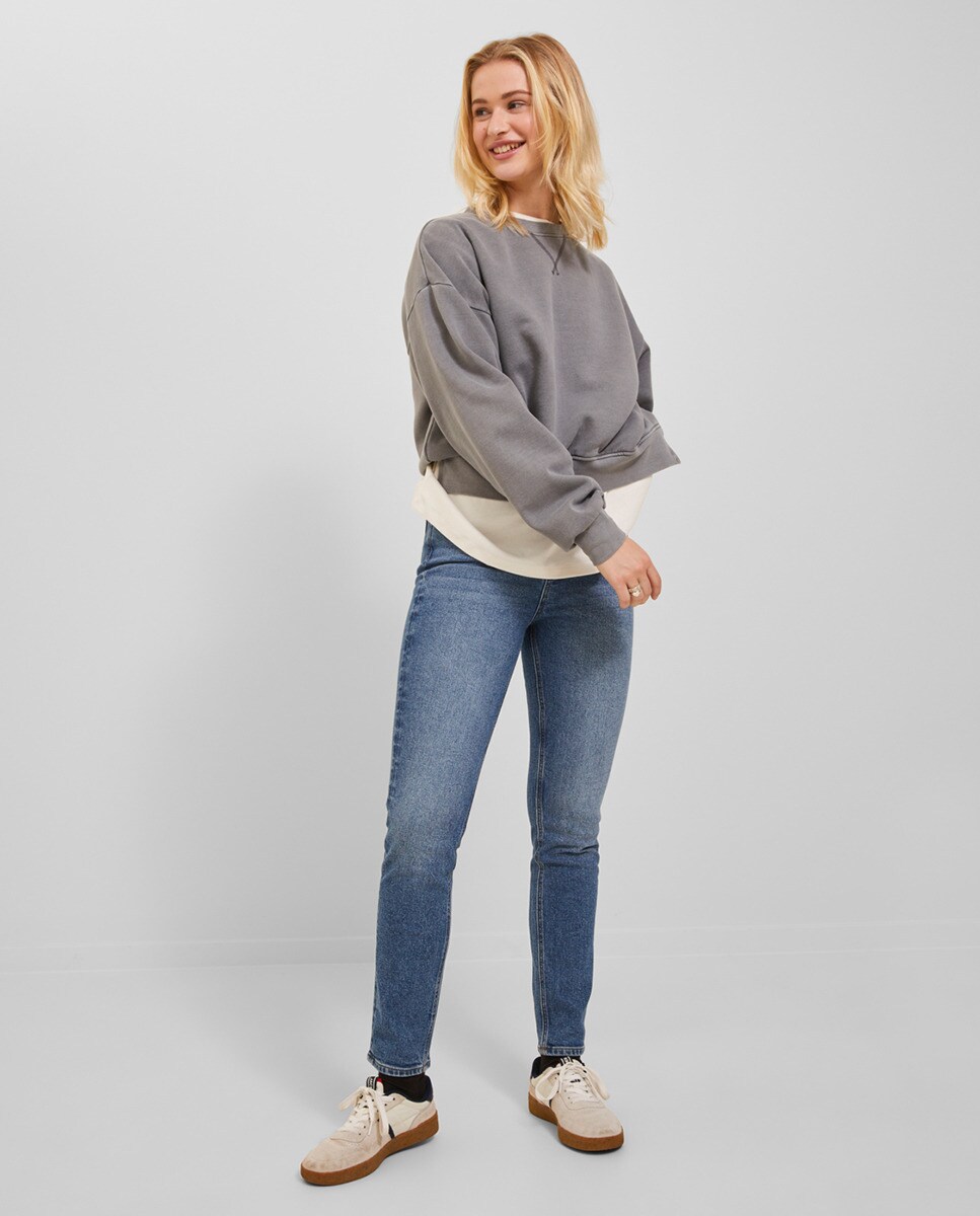 Jean Berlin slim fit taille haute