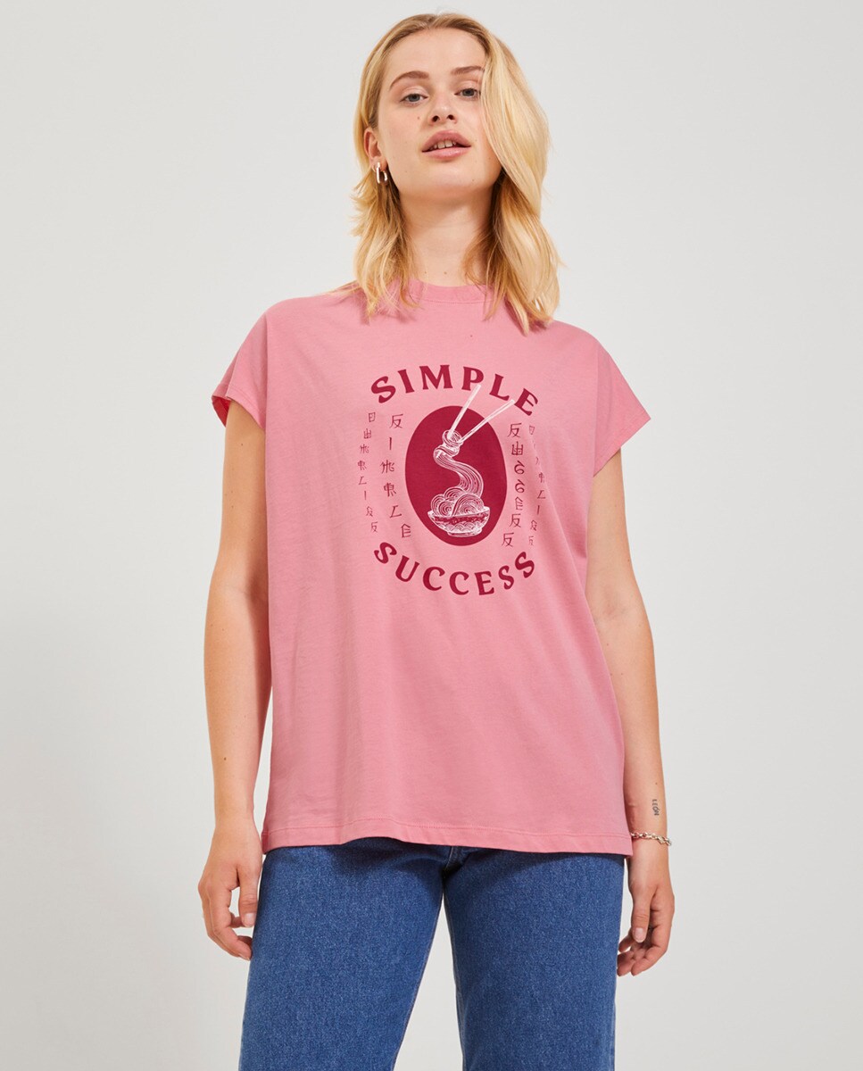 Tshirt imprimé à manches courtes