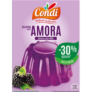 Gelatina de Amora- 30% embalagem 114 g - Condi
