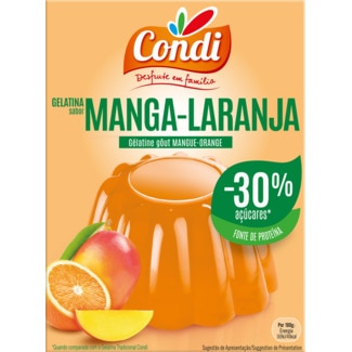 Gelatina de Manga e Laranja -30% embalagem 114 g - Condi