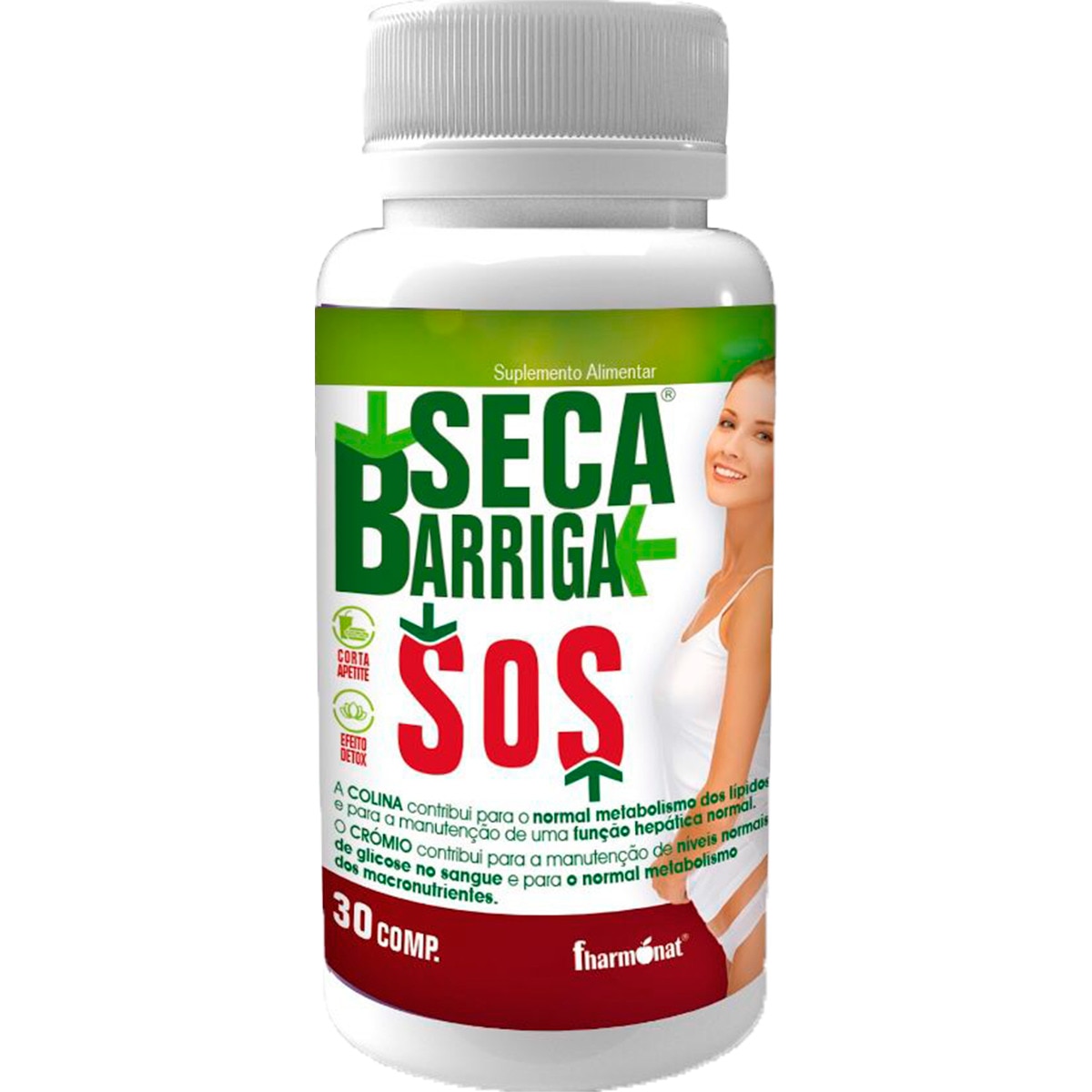 Seca Barriga SOS embalagem 30 unidades