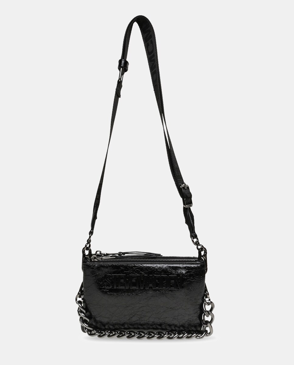 Sac à bandoulière avec anse réglable et fermeture É