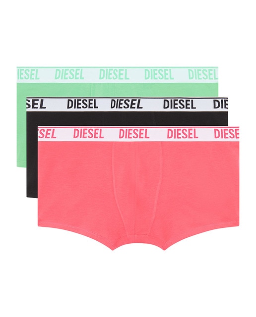 Imagem 0 de Conjunto de 3 Pares de Boxers com Logótipo e Cintura Elástica
