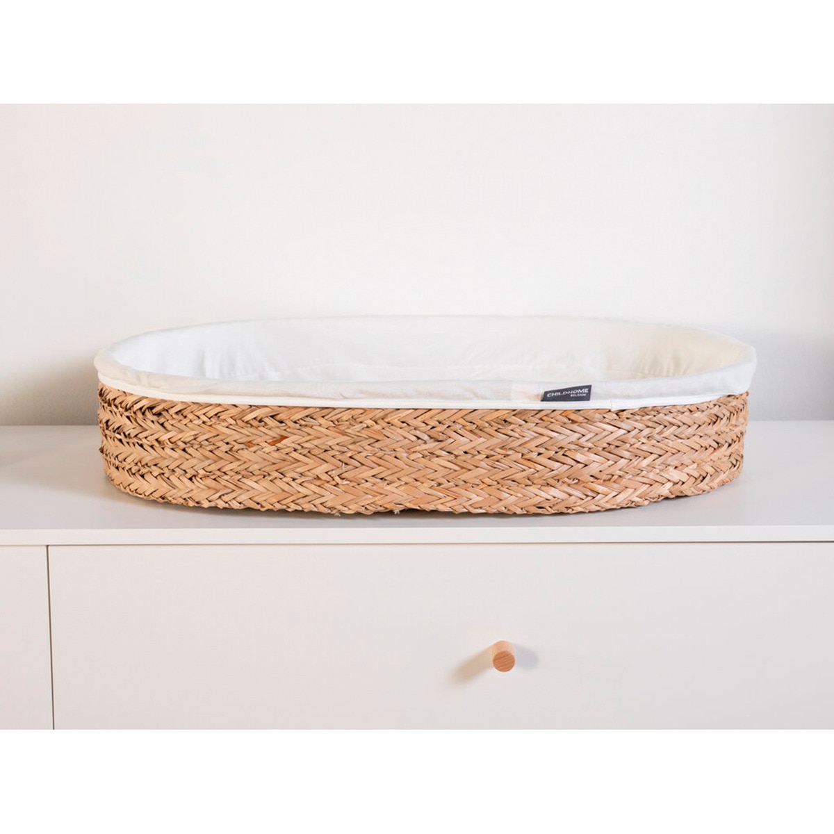 Cesta Muda Fraldas de Vime Multicolor-6