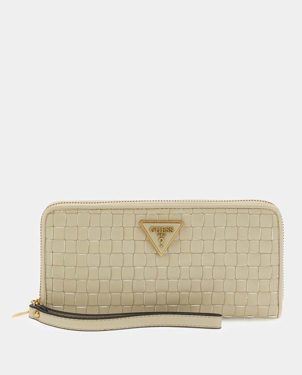 Grande pochette zippée avec anse supplémentaire