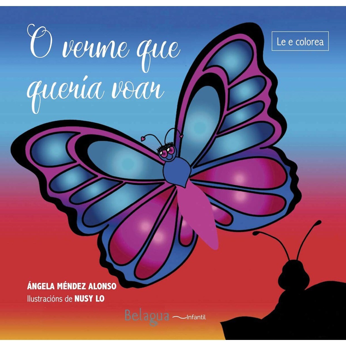 O verme que quería voar (Capa mole com abas) 1