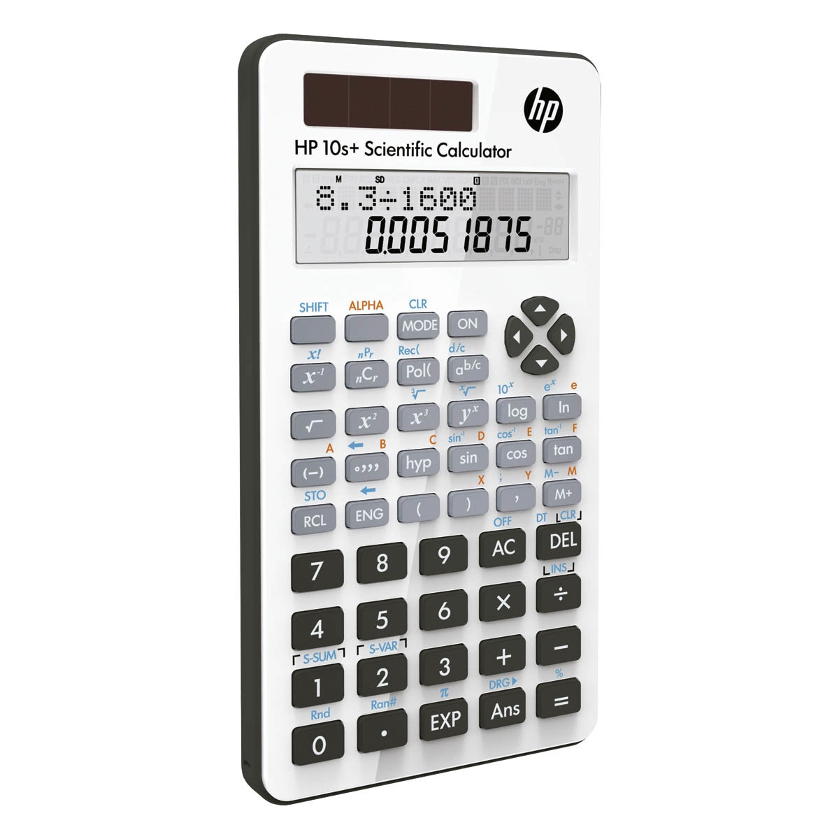 Calculadora Científica 10s+ Solar - Branco/Preto Branco / Preto-2