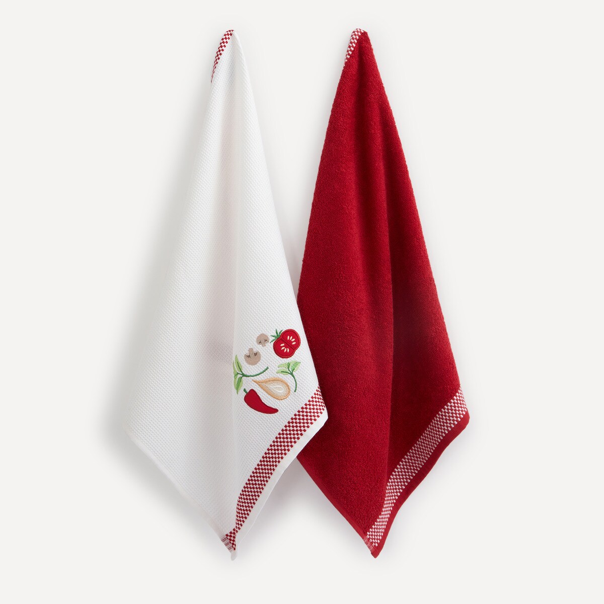 Lot de 2 torchons de cuisine Napoli