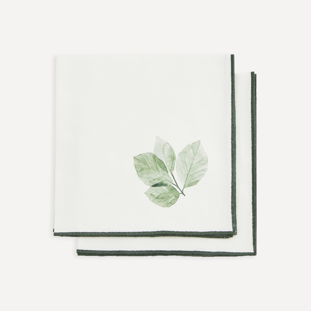 Lot de 2 serviettes de table Woods