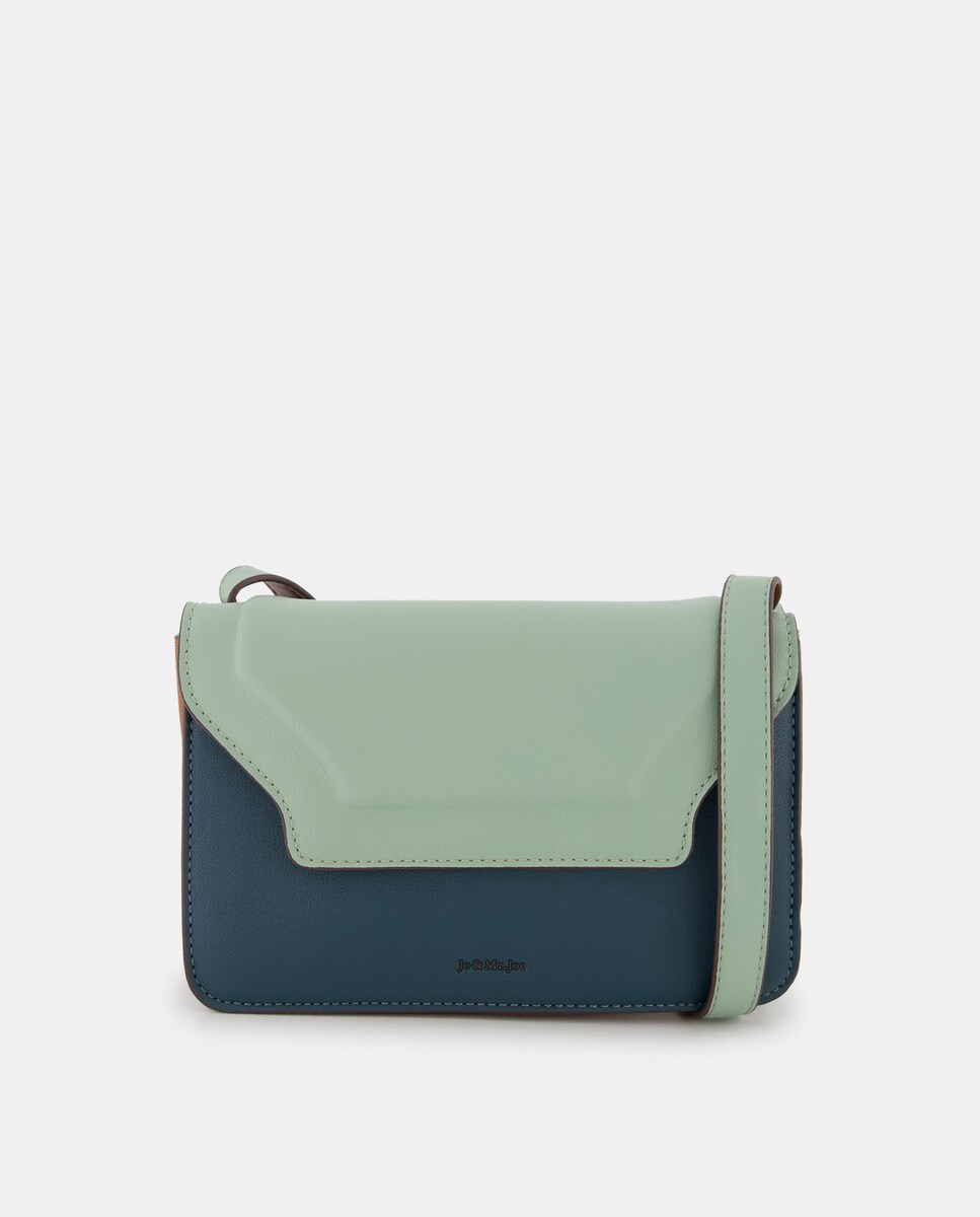 Petit sac à bandoulière à détails contrastants