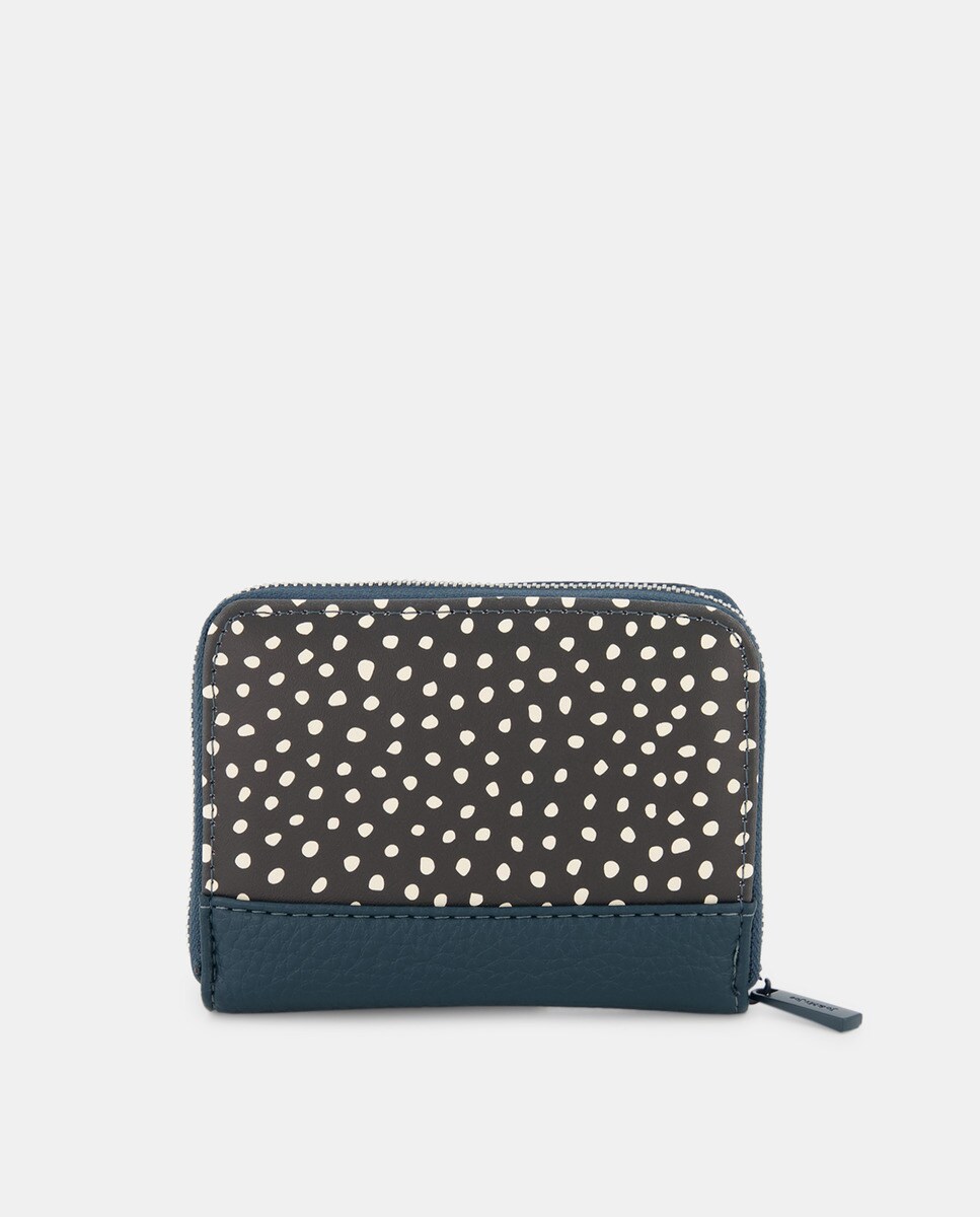 Petite pochette avec logo ajouré