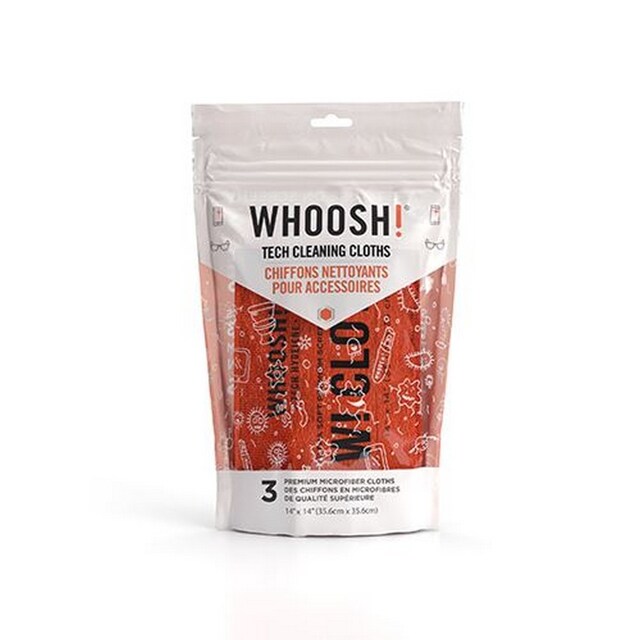 Imagem 0 de Pano Microfibras Whoosh , Pack 3 Unidades , Laranja