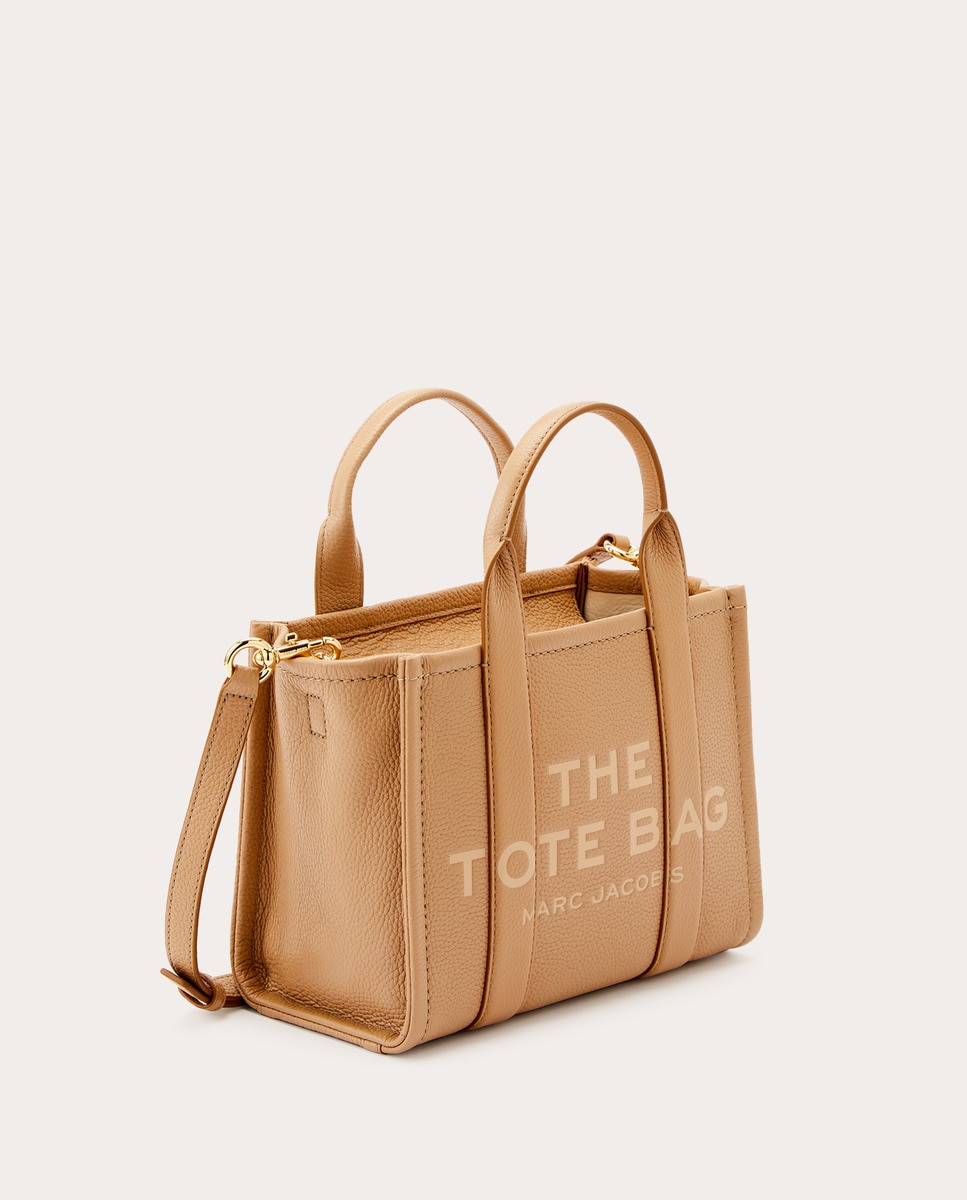 Mala Shopper Traveler Mini em Pele Camel-3