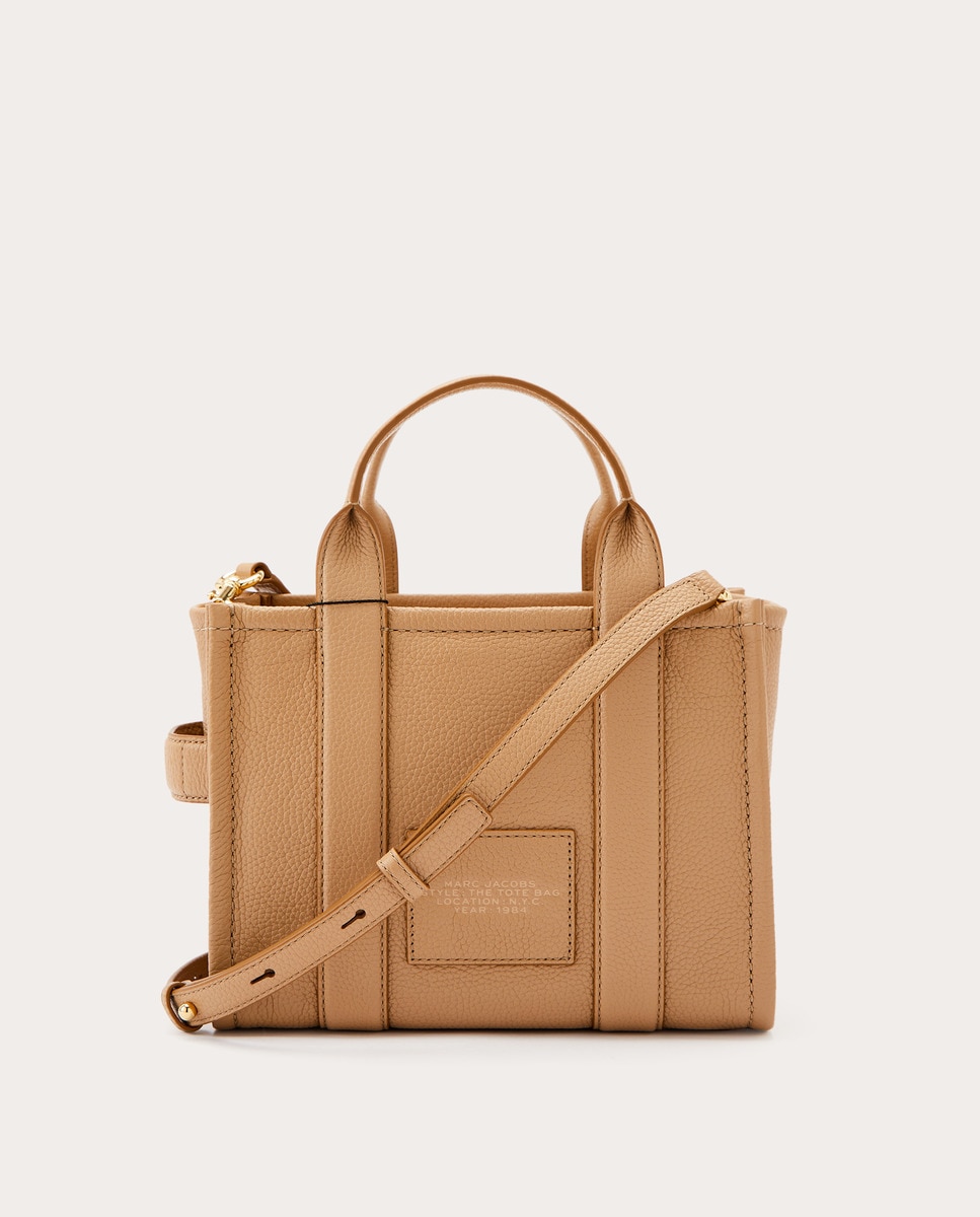 Mala Shopper Traveler Mini em Pele Camel-2