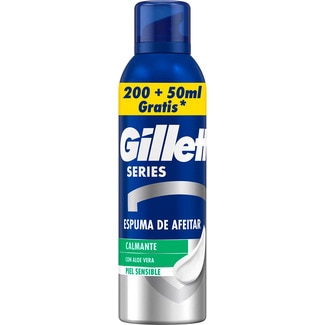 Espuma de Barbear para Pele Sensível embalagem 250 ml - Gillette Series