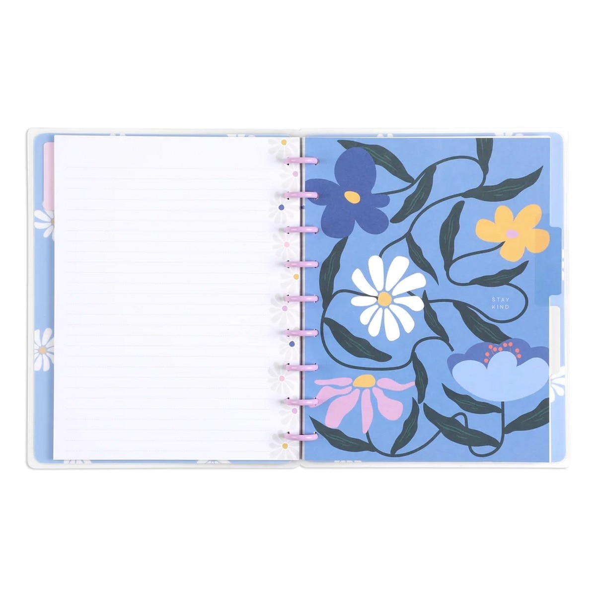 Notebook fun fleurs Happy Planner Classic multicolor 5