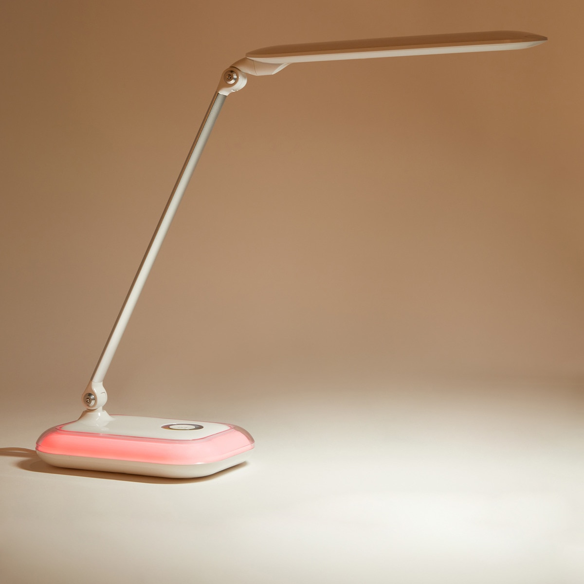 Candeeiro com LED Integrado Iris Branco-6