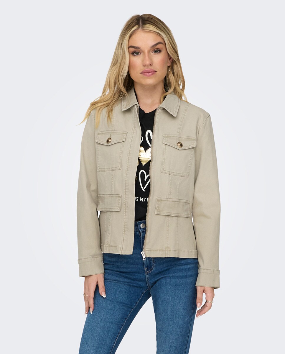 Veste cargo avec poches