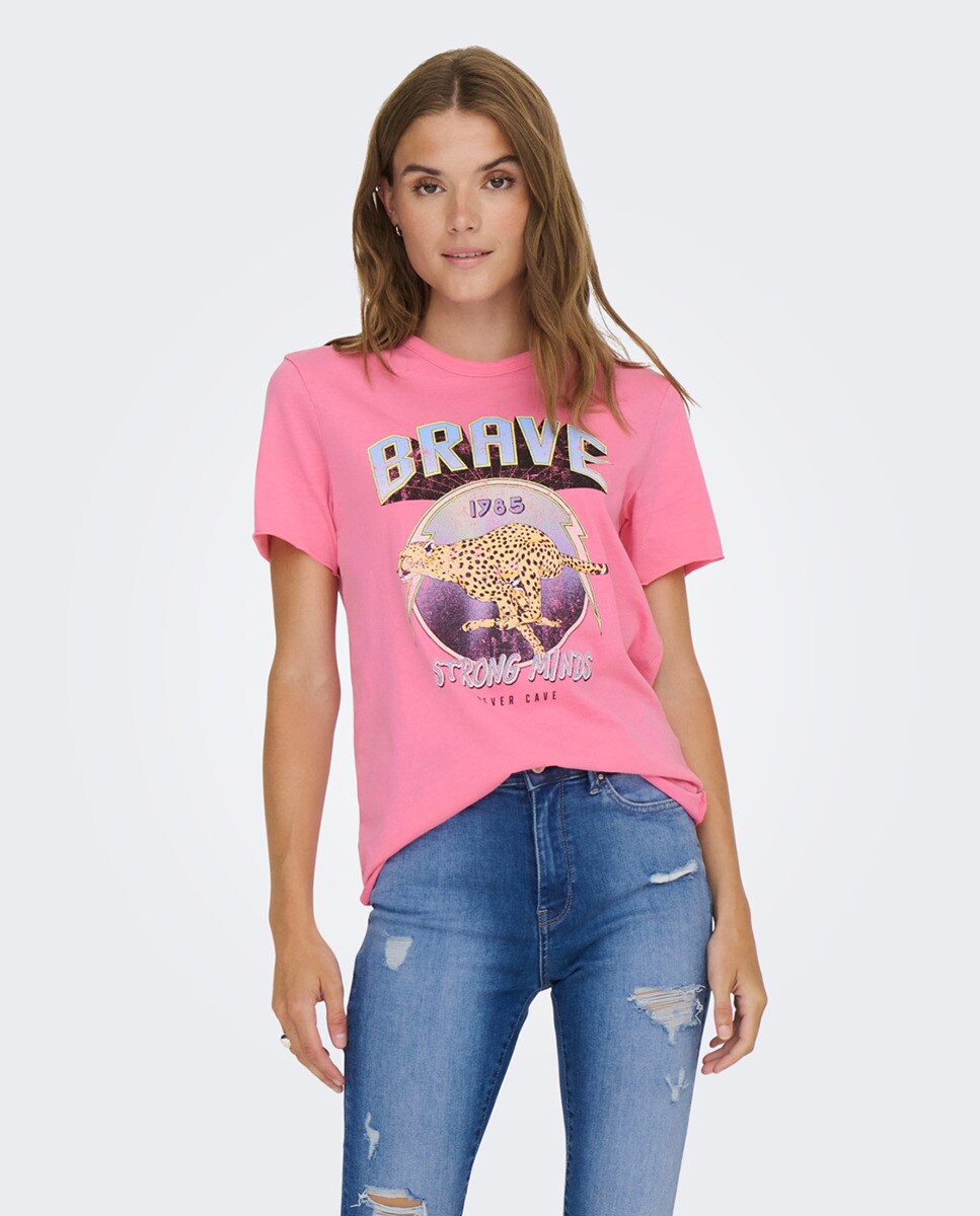 Tshirt à manches courtes et col rond