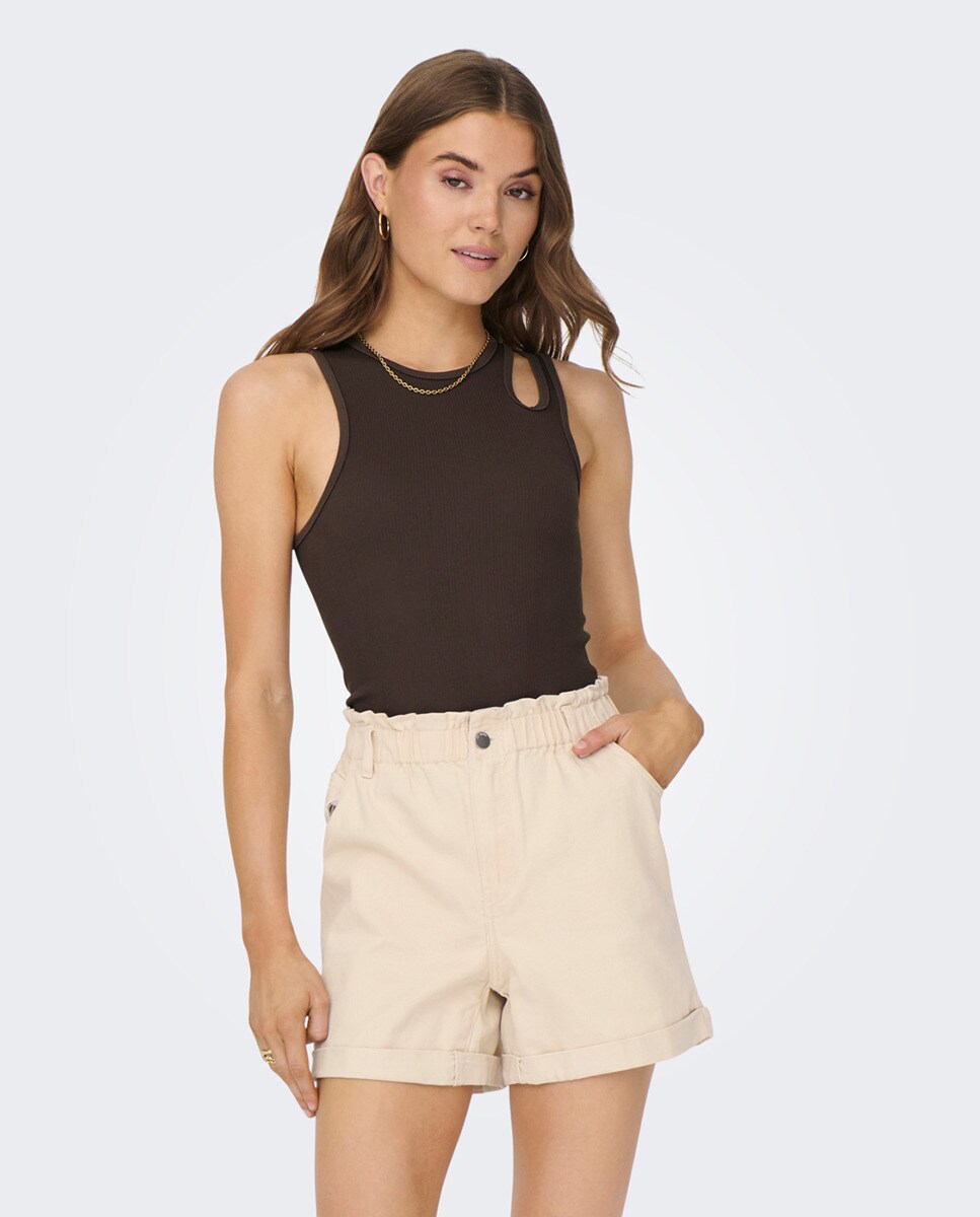 Débardeur détail goutte d'eau