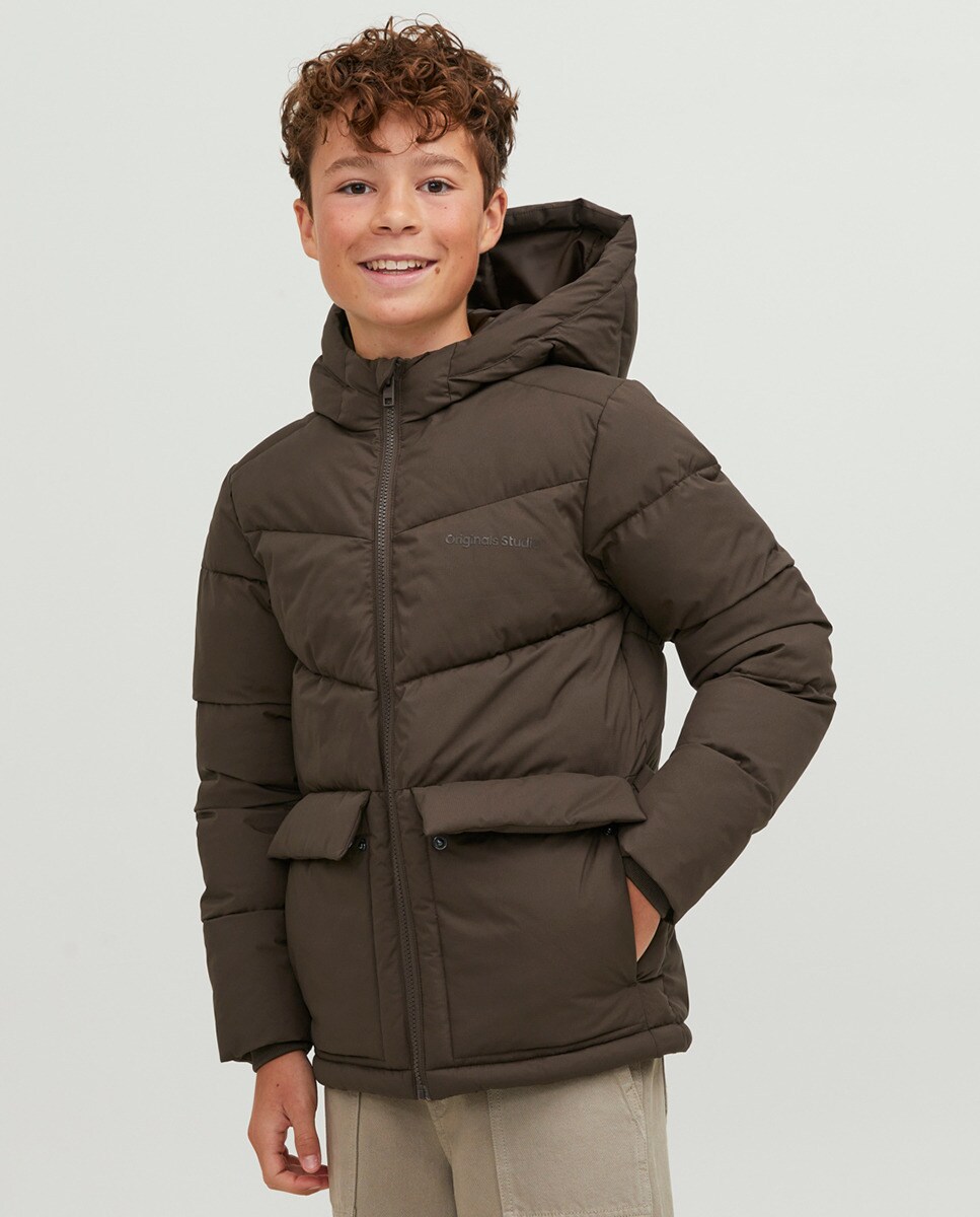 Veste matelassée à capuche