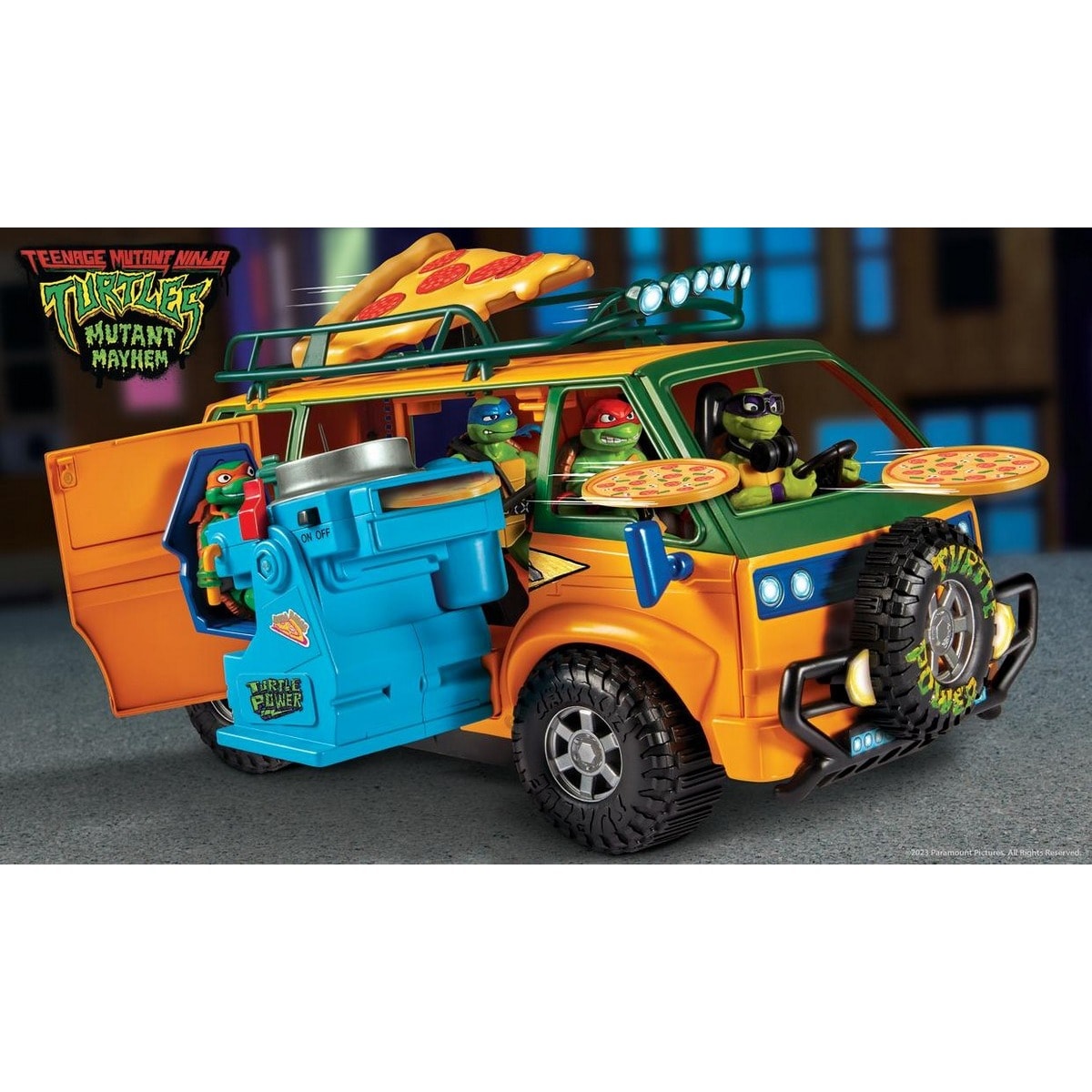 TMNT Movie - Camião Pizza Van 5