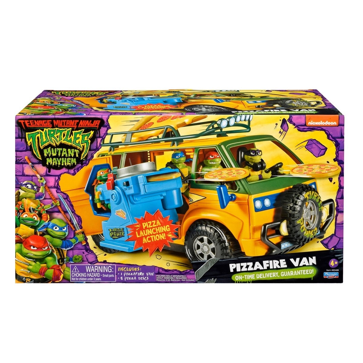 TMNT Movie - Camião Pizza Van 4