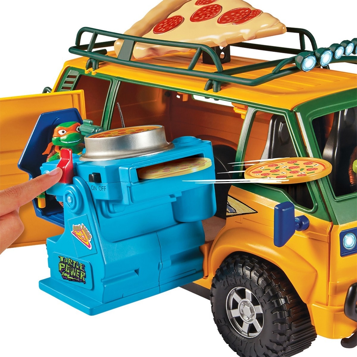 TMNT Movie - Camião Pizza Van 3