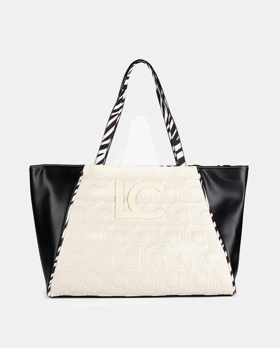 Sac cabas avec anse animal print