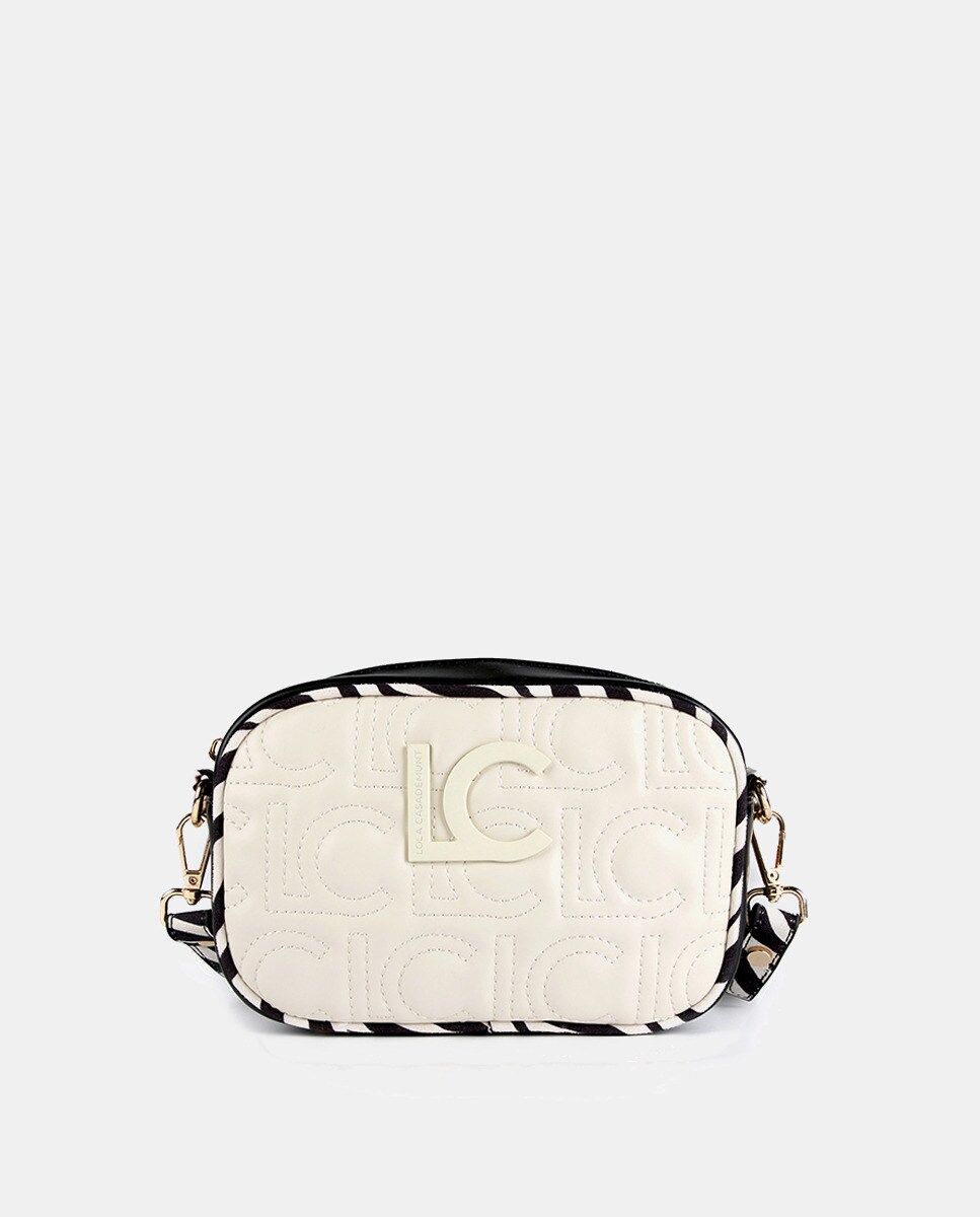 Sac à bandoulière avec anse animal print