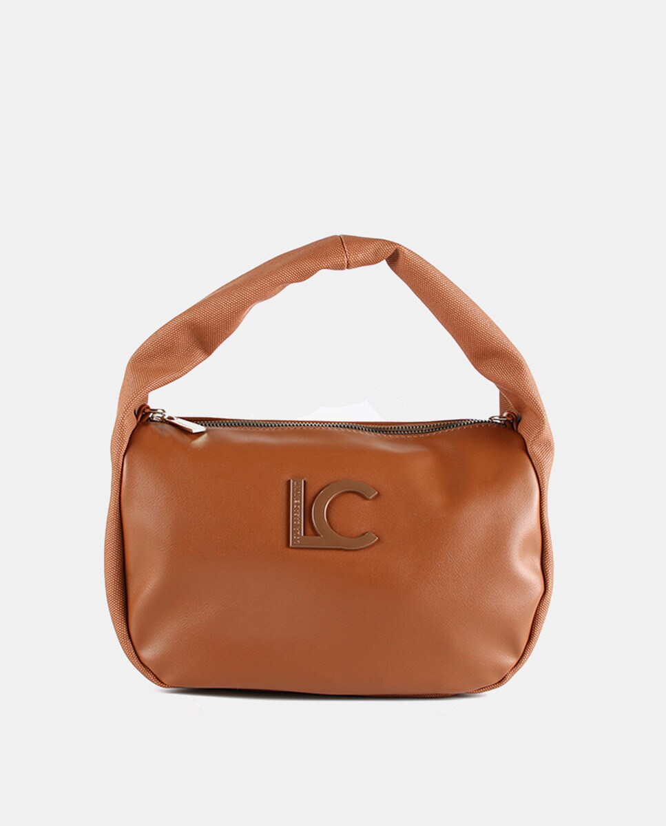 Sac à main textures combinées