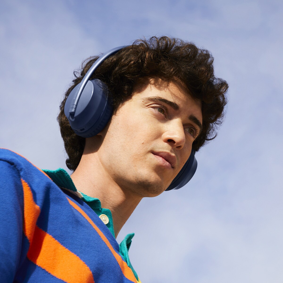 Auriculares de diadema Energy Sistem Navy Haru ECO, Bluetooth 5.3, Deep Bass, batería hasta 23h Azul marino-8