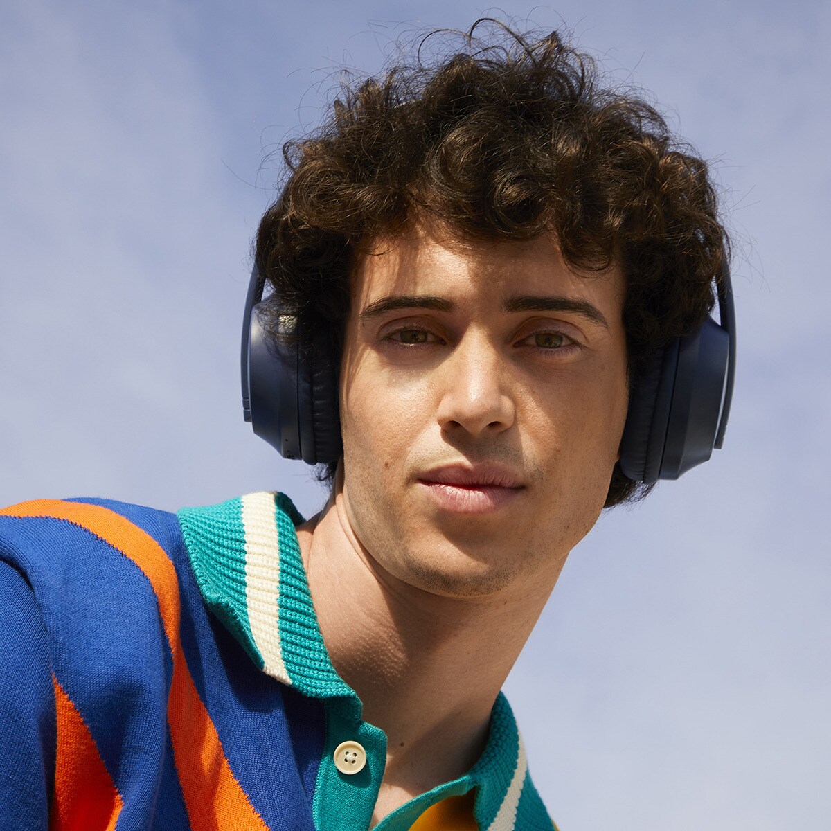 Auriculares de diadema Energy Sistem Navy Haru ECO, Bluetooth 5.3, Deep Bass, batería hasta 23h Azul marino-7